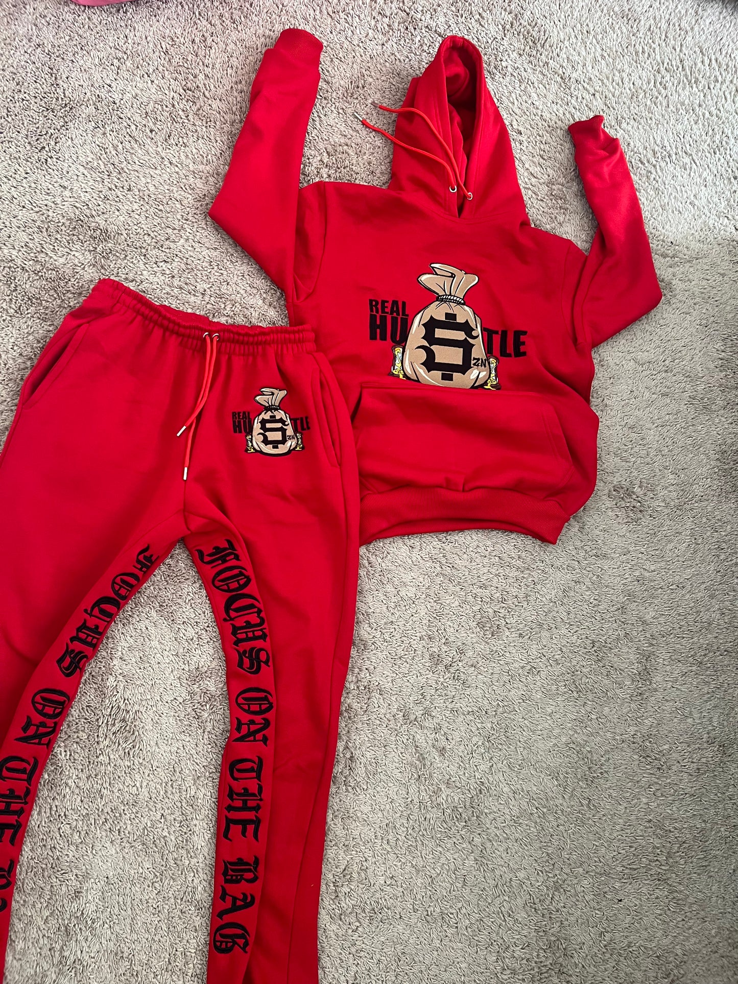 Red Moneybag Tracksuit