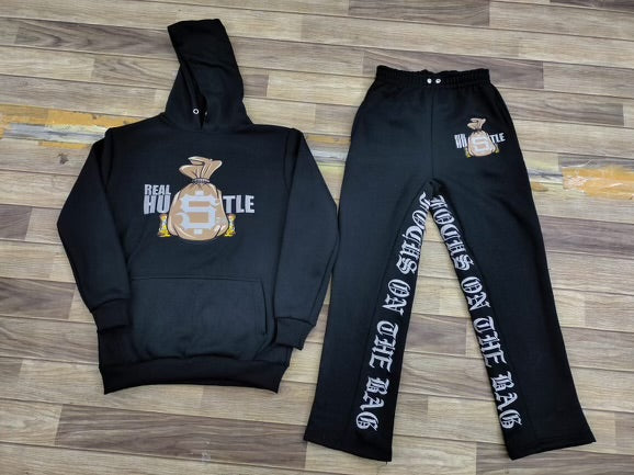 Black MoneyBag Tracksuit